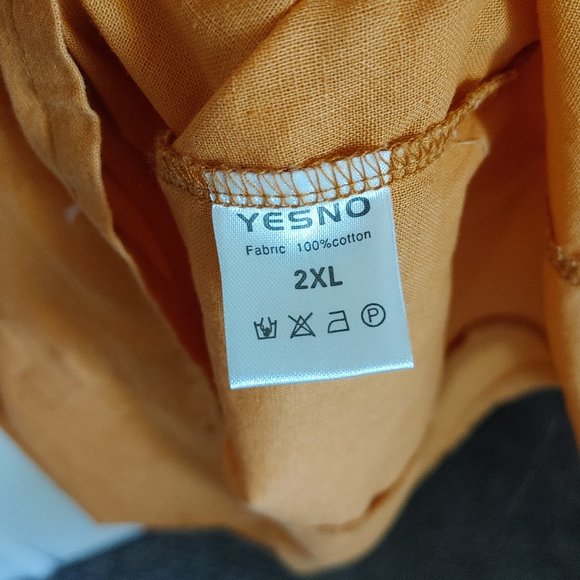 YesNo Flower Embroidered Shirt Dress - Picture 4 of 4